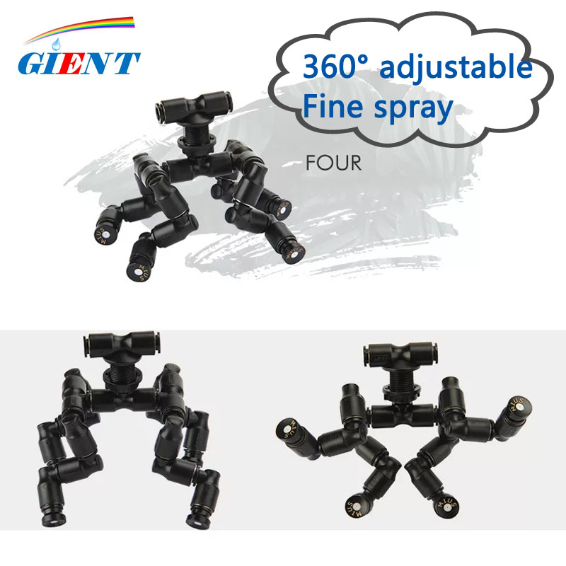 Misting Nozzle Reptile - Sürüngen Sisleyici Sis Sprinkleri,360 ° Ayarlanabilir