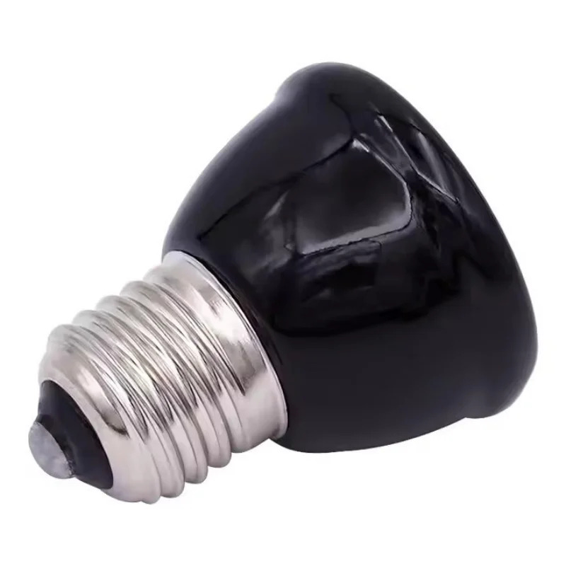 Ceramic Heat Emitter - 25/50/75/100W E27 Siyah Kızılötesi Seramik Isı