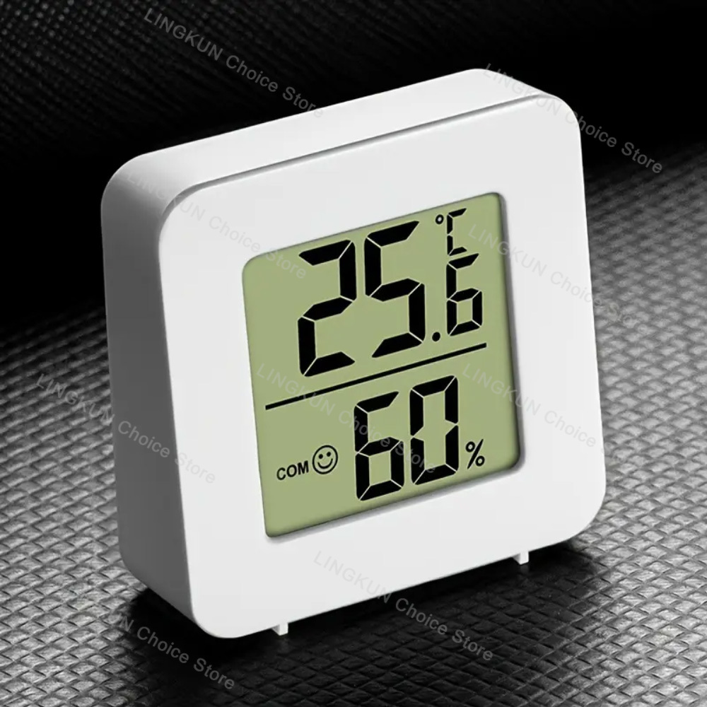 Digital Hygrometer Probe - Mini LCD Dijital Termometre Higrometre Kapalı