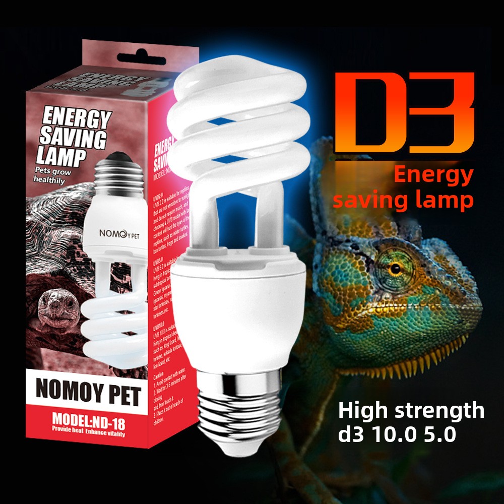 Vitamin D3 Reptile - NOMOY 13W Yüksek Yoğunluklu UVB Sürüngen