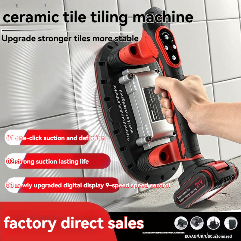 Ceramic Tile Floor - 21V Lityum Akülü Kablosuz Karo Tesviye