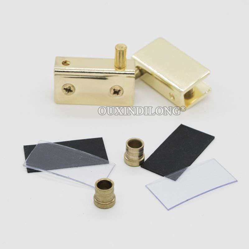 Glass Door Hinge - Yepyeni 10 Çift Paslanmaz Çelik Cam
