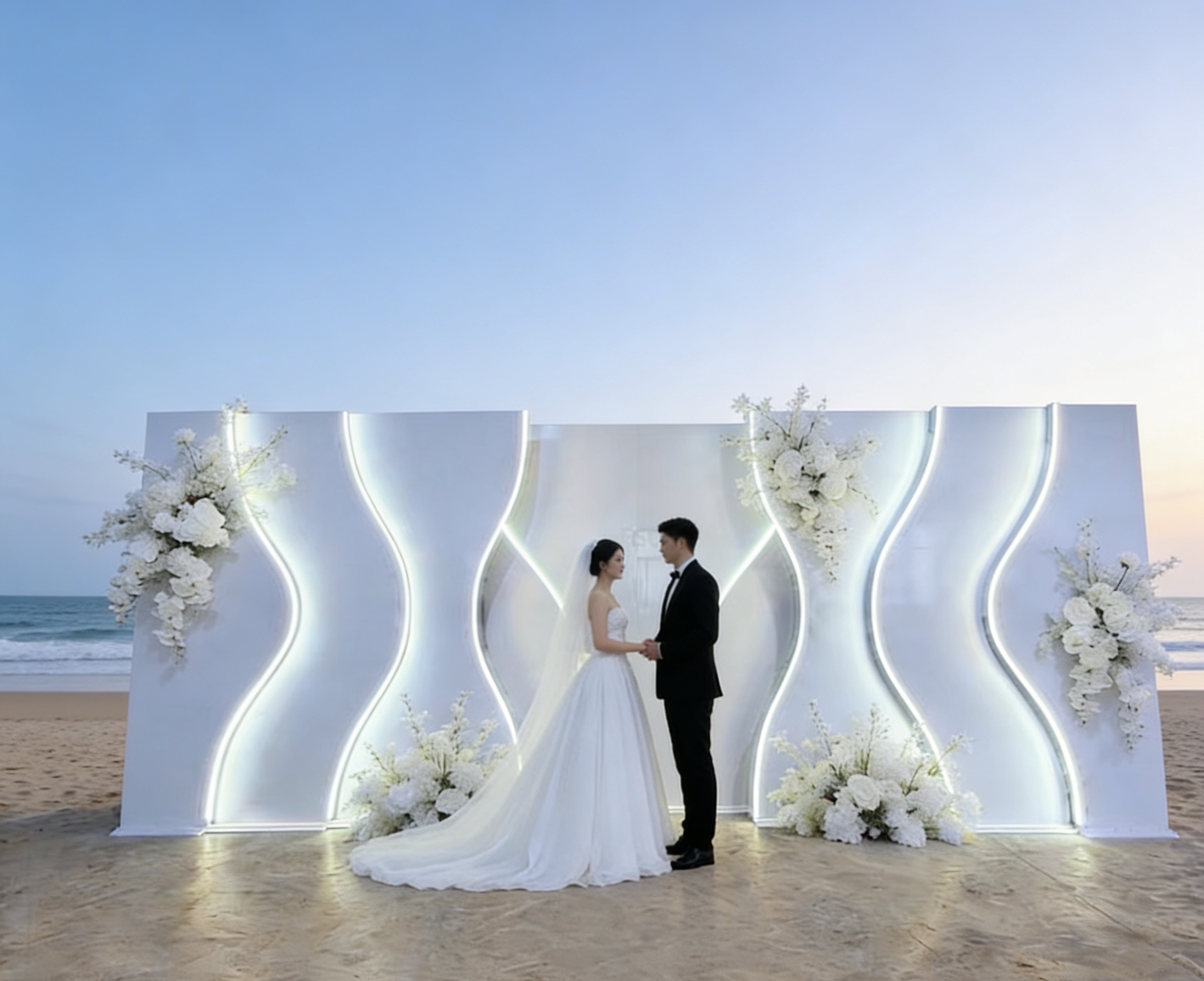 Pvc Panel Background - FSDKX Yeni Stil Etkinlik Sahnesi PVC