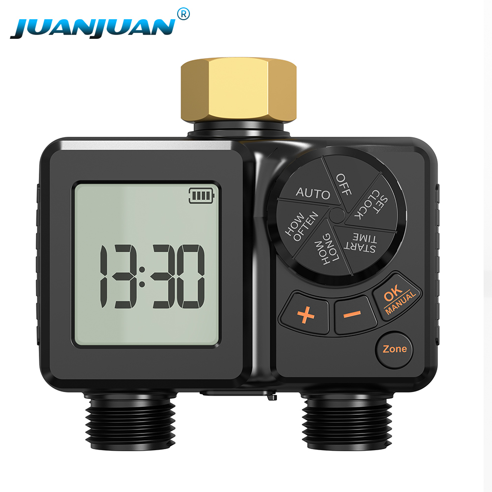 Timer Dual Outlet - Çift Çıkışlı Otomatik Akıllı Sulama Sistemi