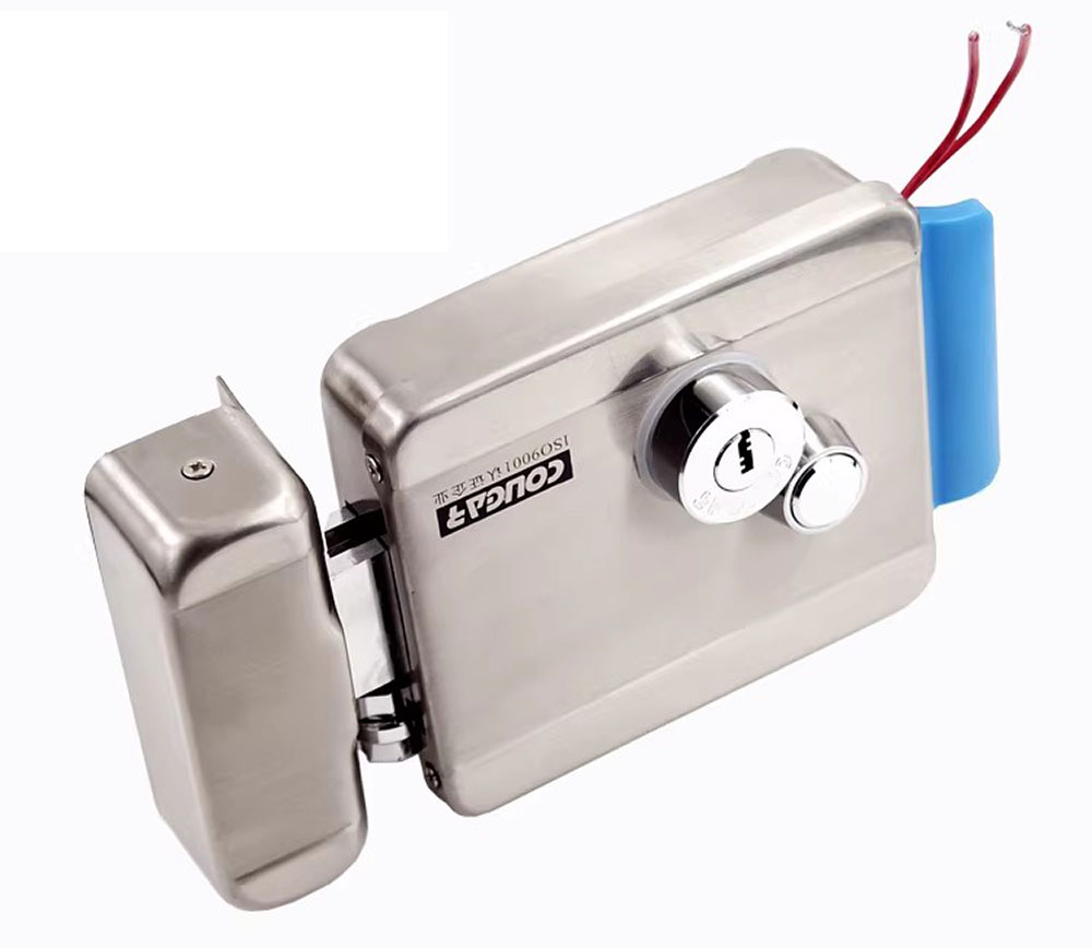 Glass Door Hinge - Elektrikli Elektronik Kapı Kilidi DC 12V