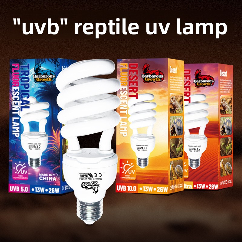 Vitamin D3 Reptile - Barbarous Growth Reptile UVB 10.0 Işık