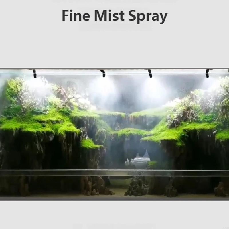 Misting Nozzle Reptile - Esnek Buğulanma Desenli Yoğun Çift Kafa