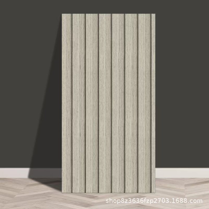 Pvc Panel Background - 30*60cm 3D Suni Ahşap Çıta Desenli