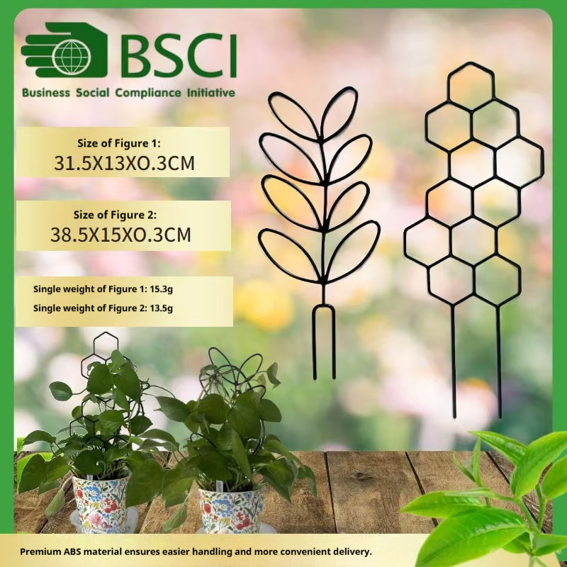 Vine Climbing Plastic - 1 adet petek tasarımlı bitki kafesi,