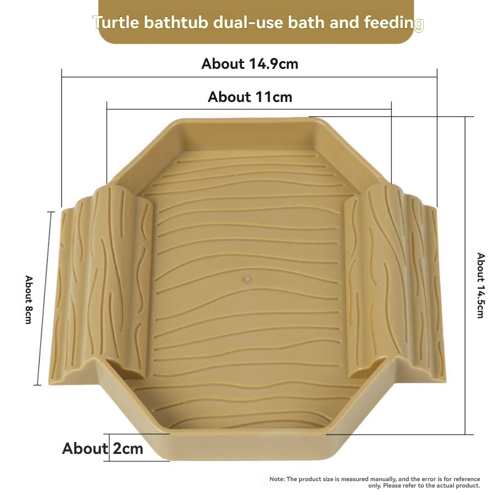Sarı Kenarlı Kaplumbağa Banyo  - Water Dish Reptile incelemesi ve fiyatı