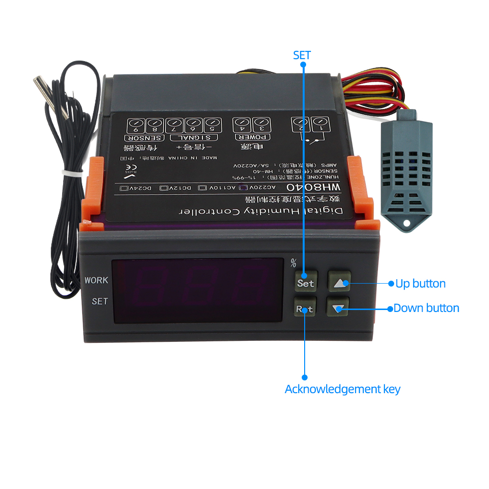 WH8040 Dijital Nem Kontrol Cih - Digital Hygrometer Probe incelemesi ve fiyatı