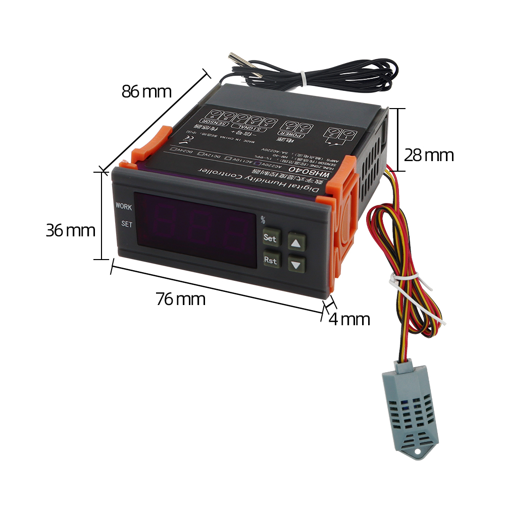 WH8040 Dijital Nem Kontrol Cih - Digital Hygrometer Probe incelemesi ve fiyatı