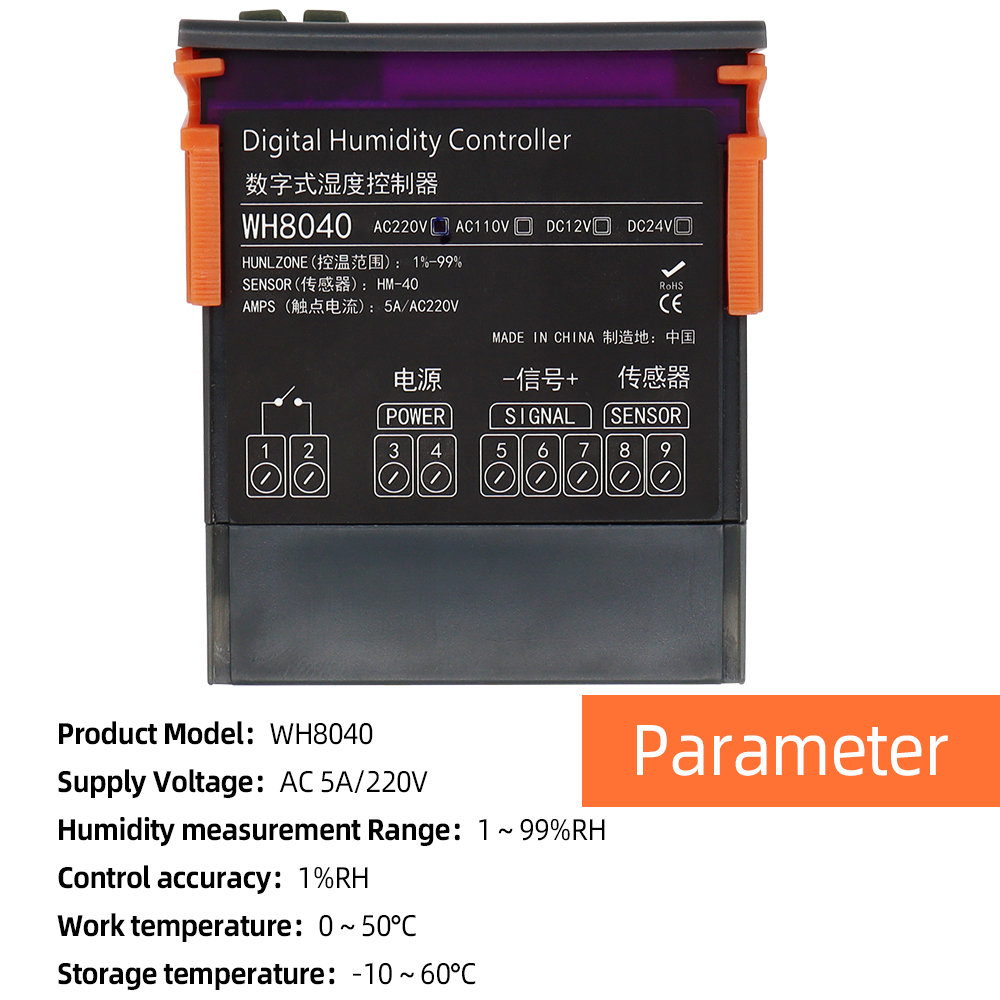 WH8040 Dijital Nem Kontrol Cih - Digital Hygrometer Probe incelemesi ve fiyatı