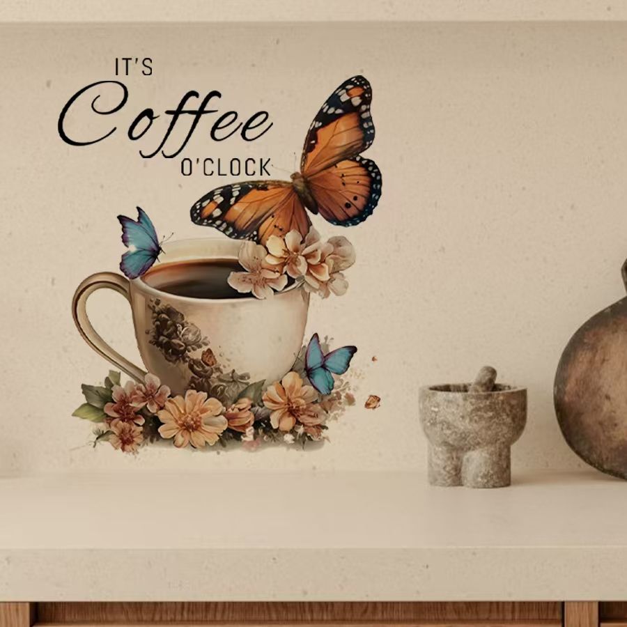 IT's Coffee O'Clock Kahve Dükk - Pvc Panel Background incelemesi ve fiyatı