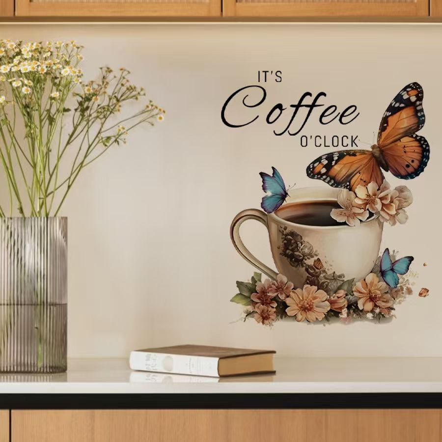 IT's Coffee O'Clock Kahve Dükk - Pvc Panel Background incelemesi ve fiyatı
