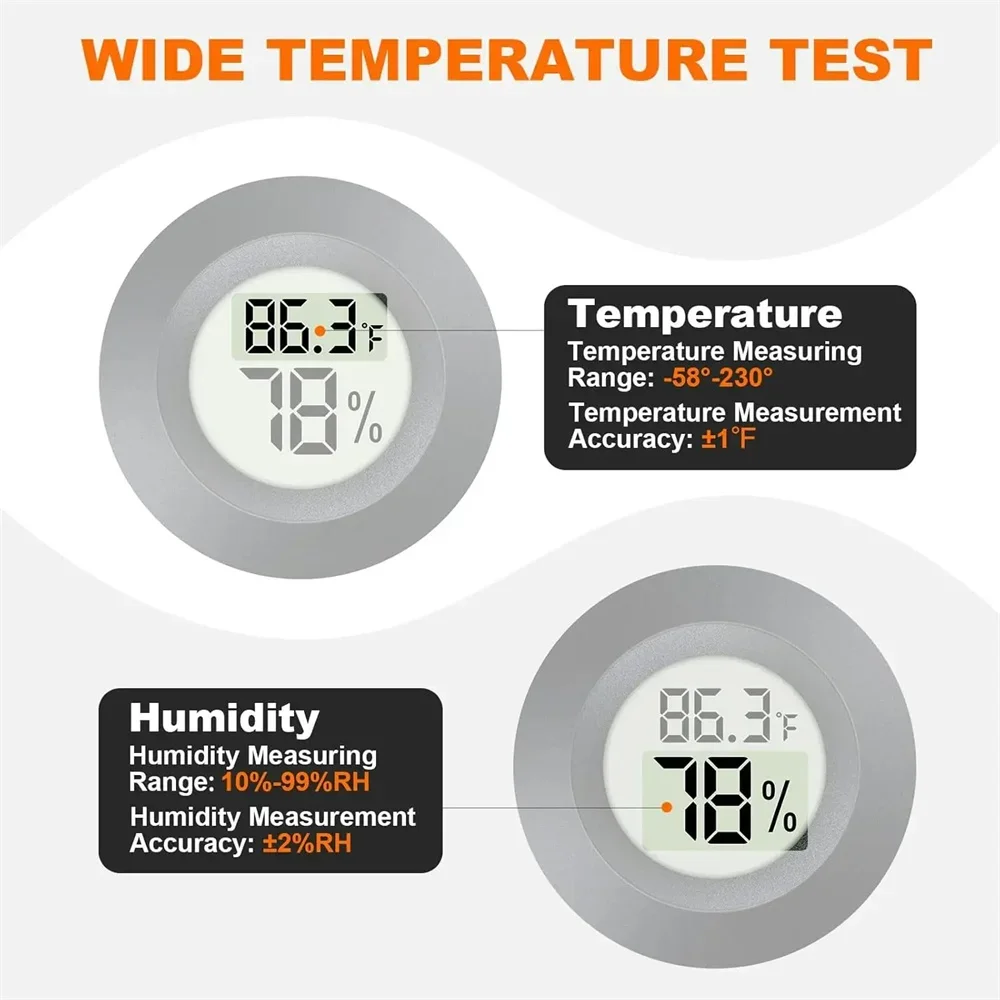 Mini Yuvarlak Dijital Termomet - Digital Hygrometer Probe incelemesi ve fiyatı