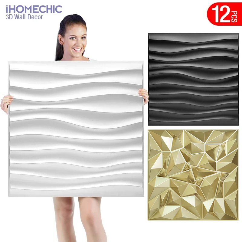 12 adet 50x50 cm Şampanya altı - Pvc Panel Background incelemesi ve fiyatı