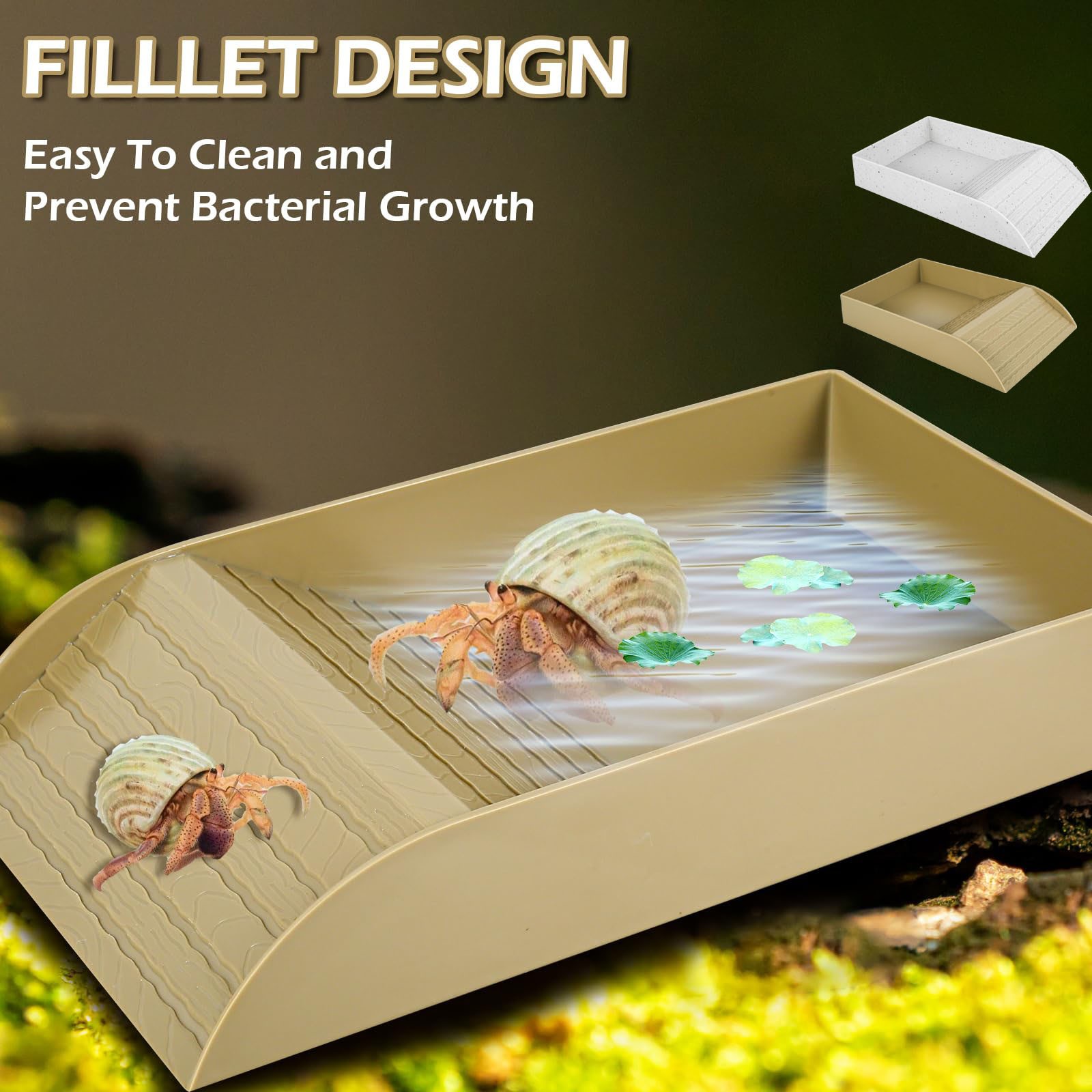 Kaymaz Kaplumbağa Banyo Tabağı - Water Dish Reptile incelemesi ve fiyatı