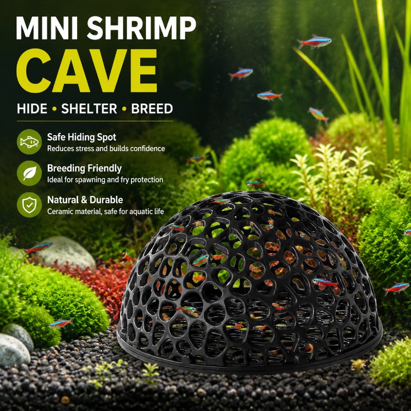 Mini Gözenekli Seramik Karides - Hide Cave Ceramic incelemesi ve fiyatı