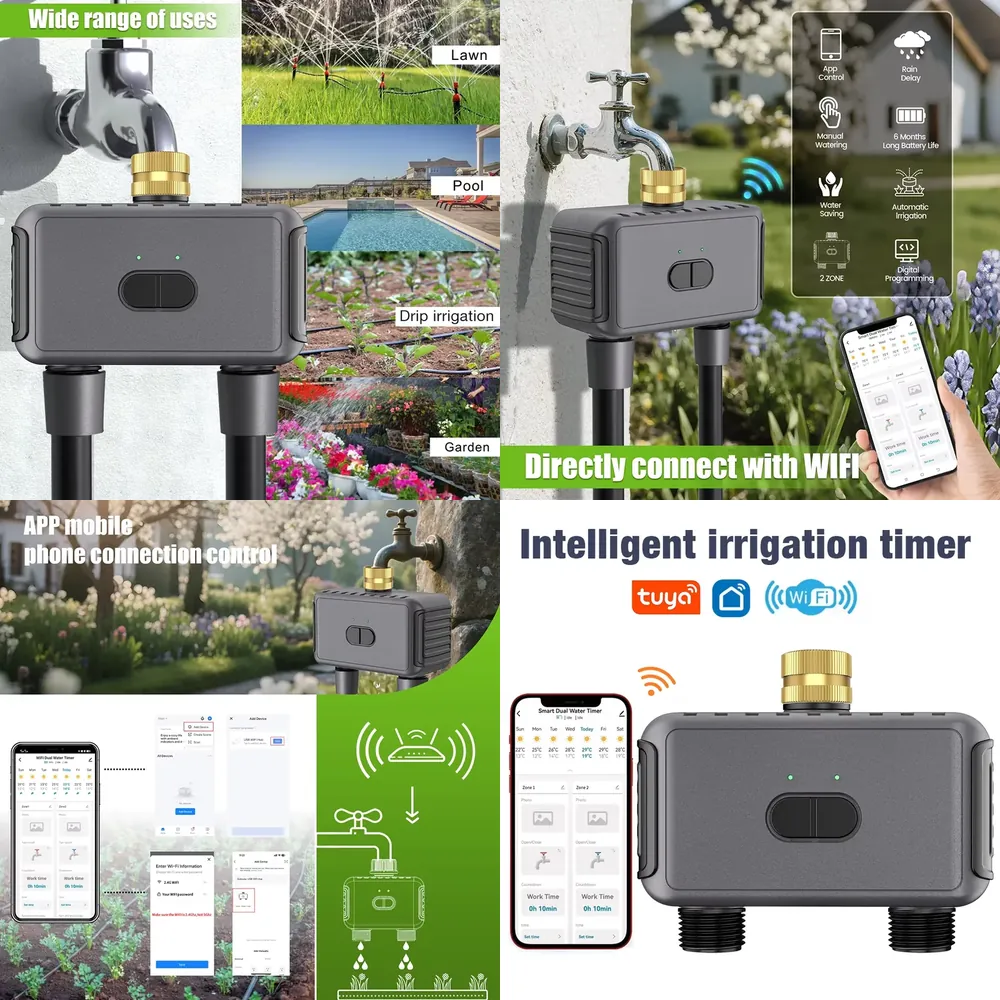 WAP01 WiFi APP Kontrollü Çift  - Timer Dual Outlet incelemesi ve fiyatı