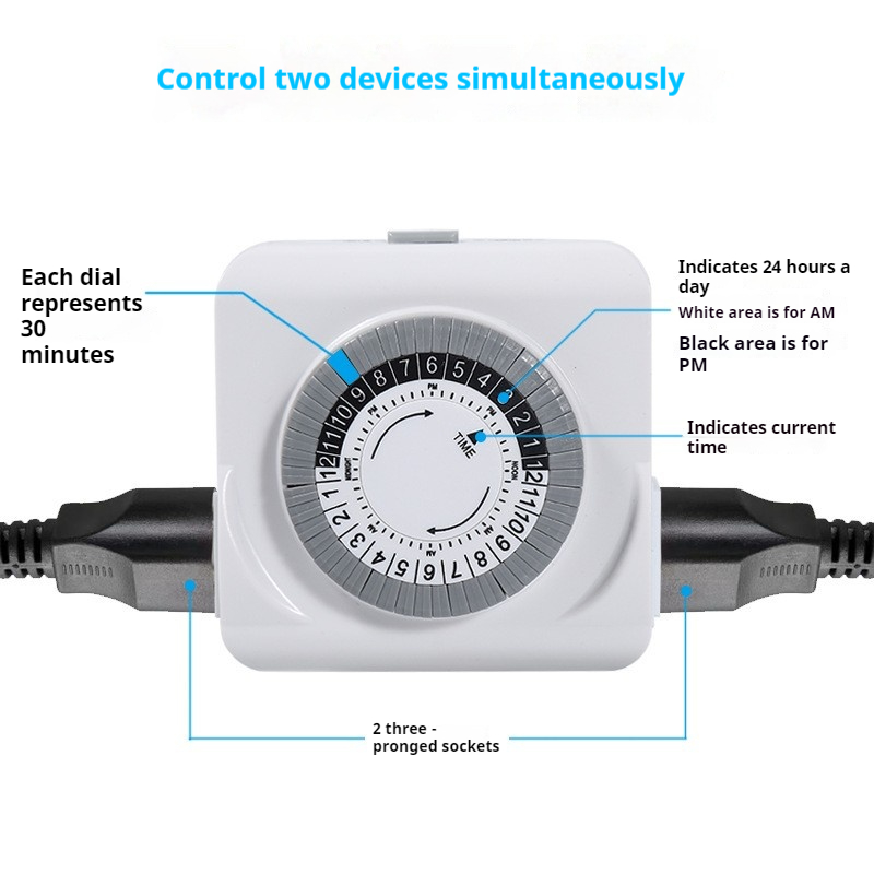 ABD SPEC/PLUG Standart Sertifi - Timer Dual Outlet incelemesi ve fiyatı