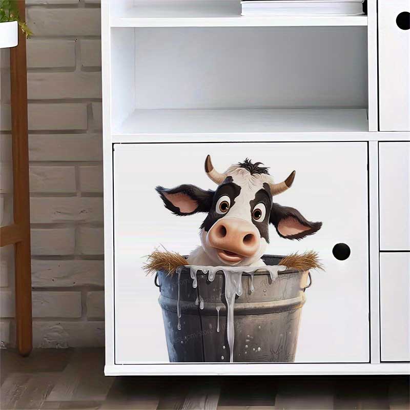 Sevimli İnek Duvar Çıkartmalar - Pvc Panel Background incelemesi ve fiyatı