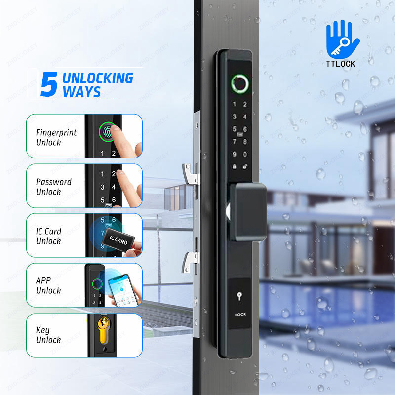 ZHDCOOKEY Biyometrik Dijital K - Glass Door Hinge incelemesi ve fiyatı