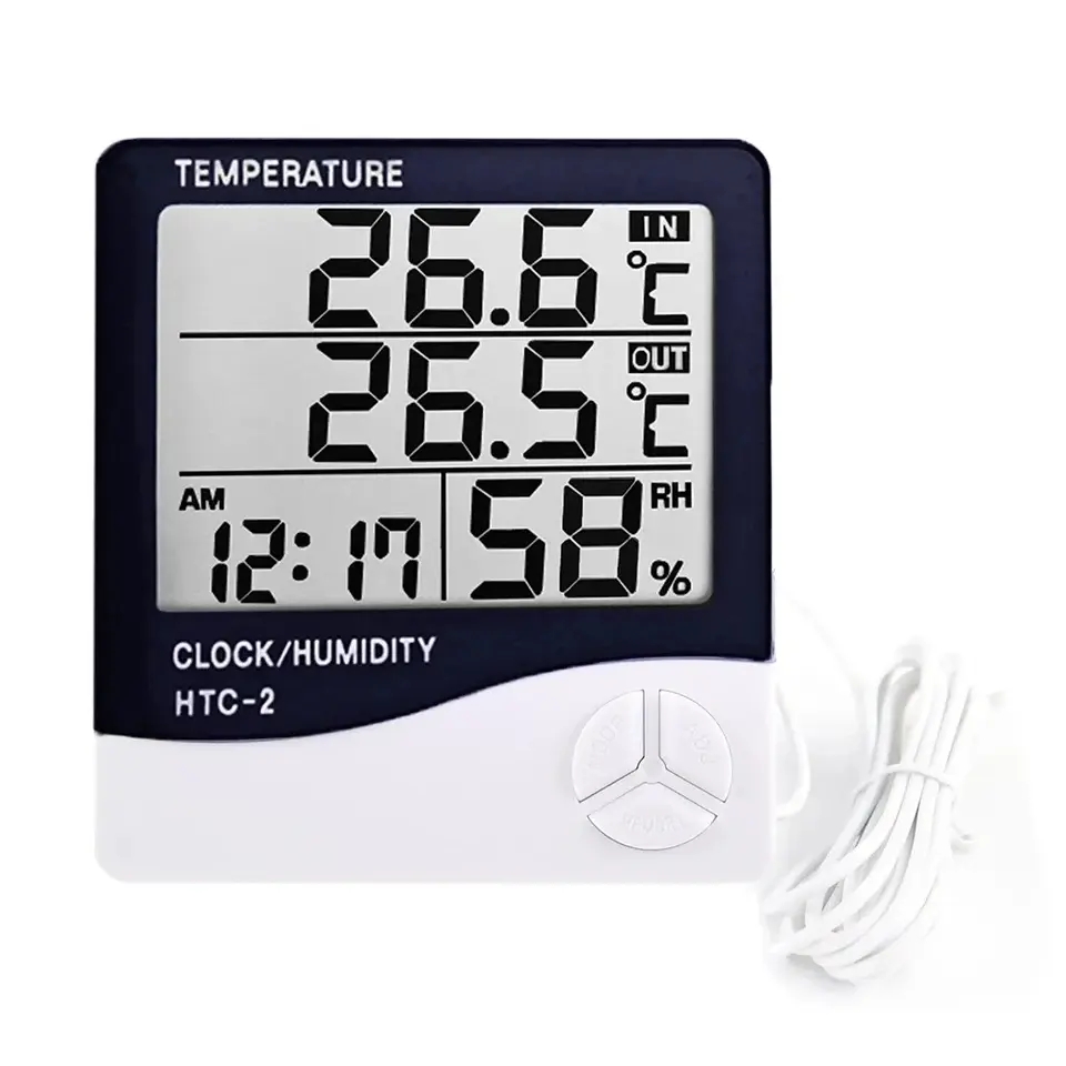 Kapalı LCD Dijital Termometre  - Digital Hygrometer Probe incelemesi ve fiyatı