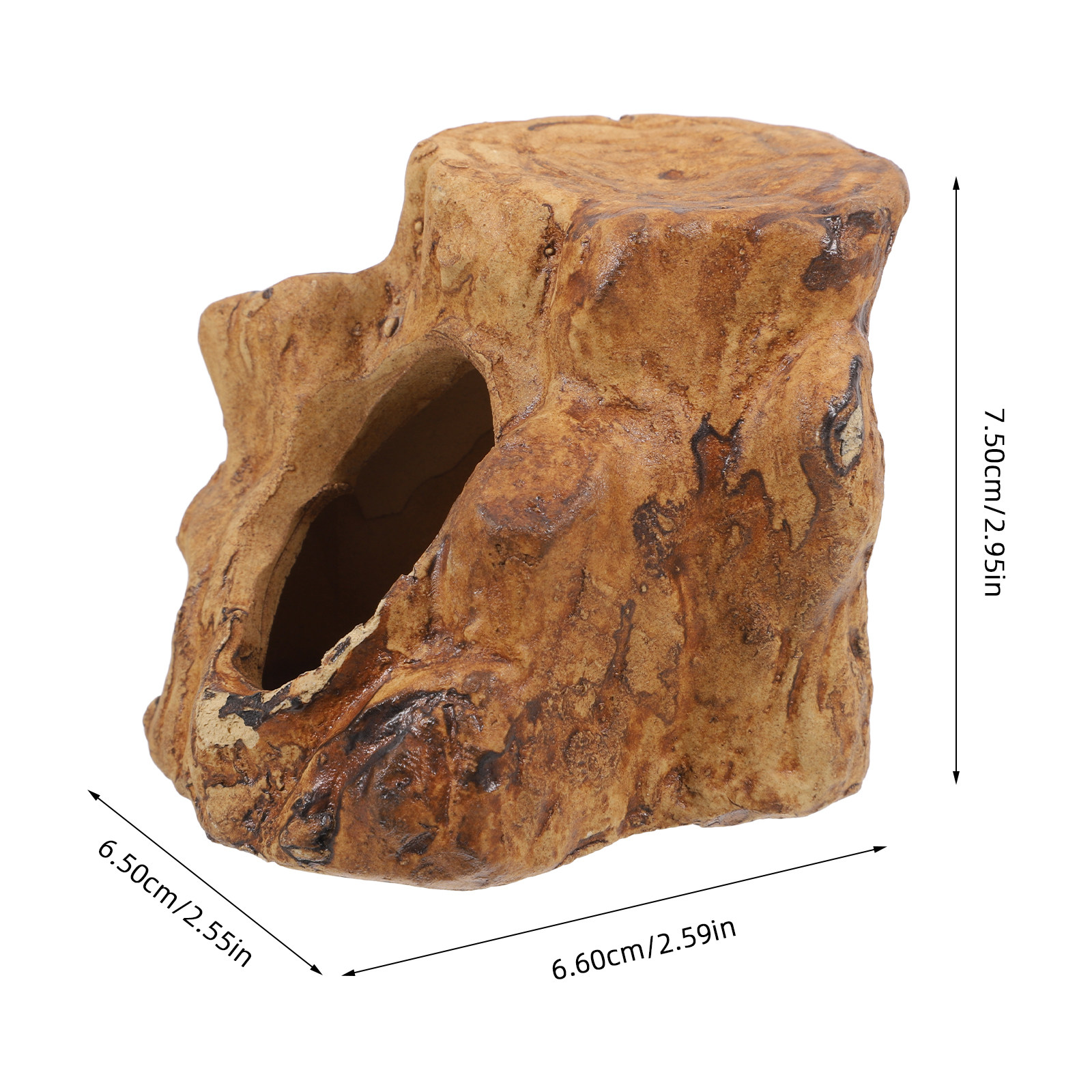 Premium Seramik Akvaryum Mağar - Hide Cave Ceramic incelemesi ve fiyatı