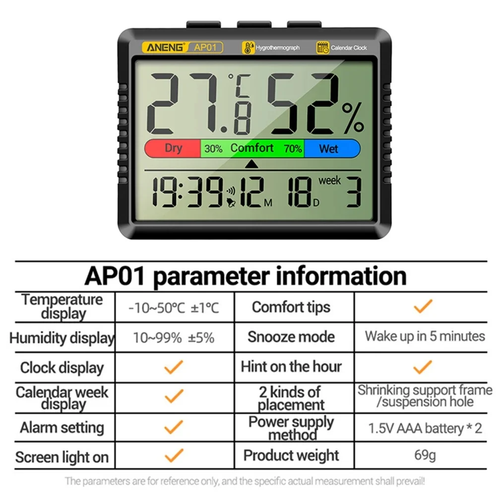 Akıllı Hava Termometresi Higro - Digital Hygrometer Probe incelemesi ve fiyatı