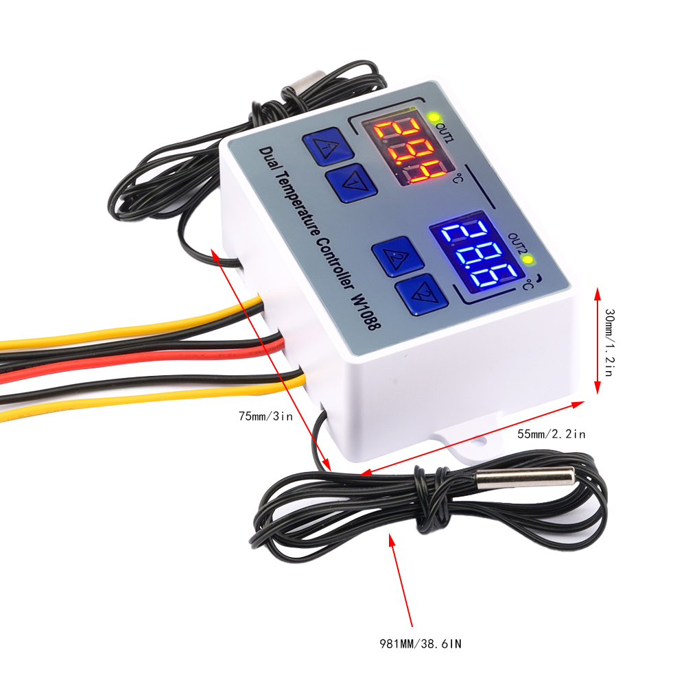 W1088 Çift LED Dijital Sıcaklı - Digital Hygrometer Probe incelemesi ve fiyatı